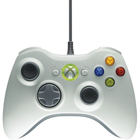 X360 Official Wired Pad White